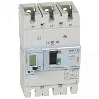 Автоматический выключатель DPX3 250 - эл. расц. - 25 кА - 400 В~ - 3П - 250 А | код. 420309 |  Legrand 